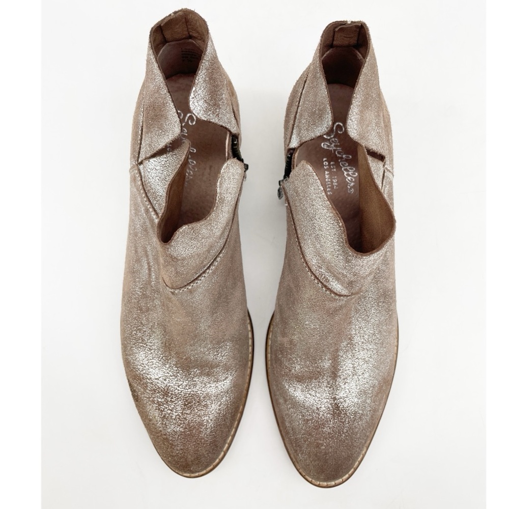Seychelles Snare Booties Pewter Size 7.5 View 6